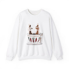 Women Crewneck Sweatshirt| Ethiopian coffee bathtub| Perfect gift for your loved one or yourself