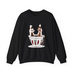 Women Crewneck Sweatshirt| Ethiopian coffee bathtub| Perfect gift for your loved one or yourself
