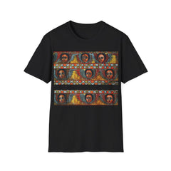 Unisex T-shirt| Ethiopian and Eritrean Cultural Print Unisex T-Shirt: Saba Vibes Edition