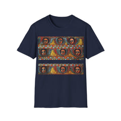 Unisex T-shirt| Ethiopian and Eritrean Cultural Print Unisex T-Shirt: Saba Vibes Edition