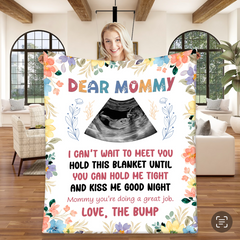 Mother's Day Gift,Custom Photo Blankets Personalized Mom Blanket Best Gift For Mother's Day