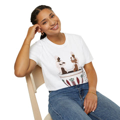 Women T-shirt| Ethiopian Best coffee bathtub