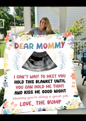 Mother's Day Gift,Custom Photo Blankets Personalized Mom Blanket Best Gift For Mother's Day
