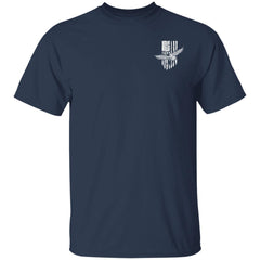 He Who Kneels Before God - A Warrior Of Christ Jesus Unisex Christian Graphic Tee Shirt