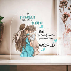 To Mom | A Gift That Shows Mom She’s Your World | Christmas Gift