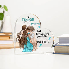 To Mom | A Gift That Shows Mom She’s Your World | Christmas Gift