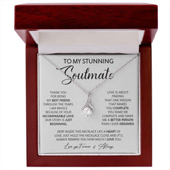 My Stunning Soulmate | Proud to be yours - Alluring Beauty necklace