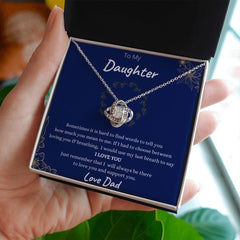 My Daughter| Always in my Heart Gift From Dad