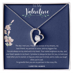 My Valentine| Most caring - Forever Love Necklace