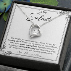My Soulmate | You're the missing piece - Forever Love Necklace