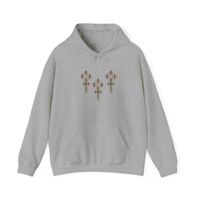 Ethiopian Tilf Design| Unisex Hooded Sweatshirt| Perfect Holiday gift |