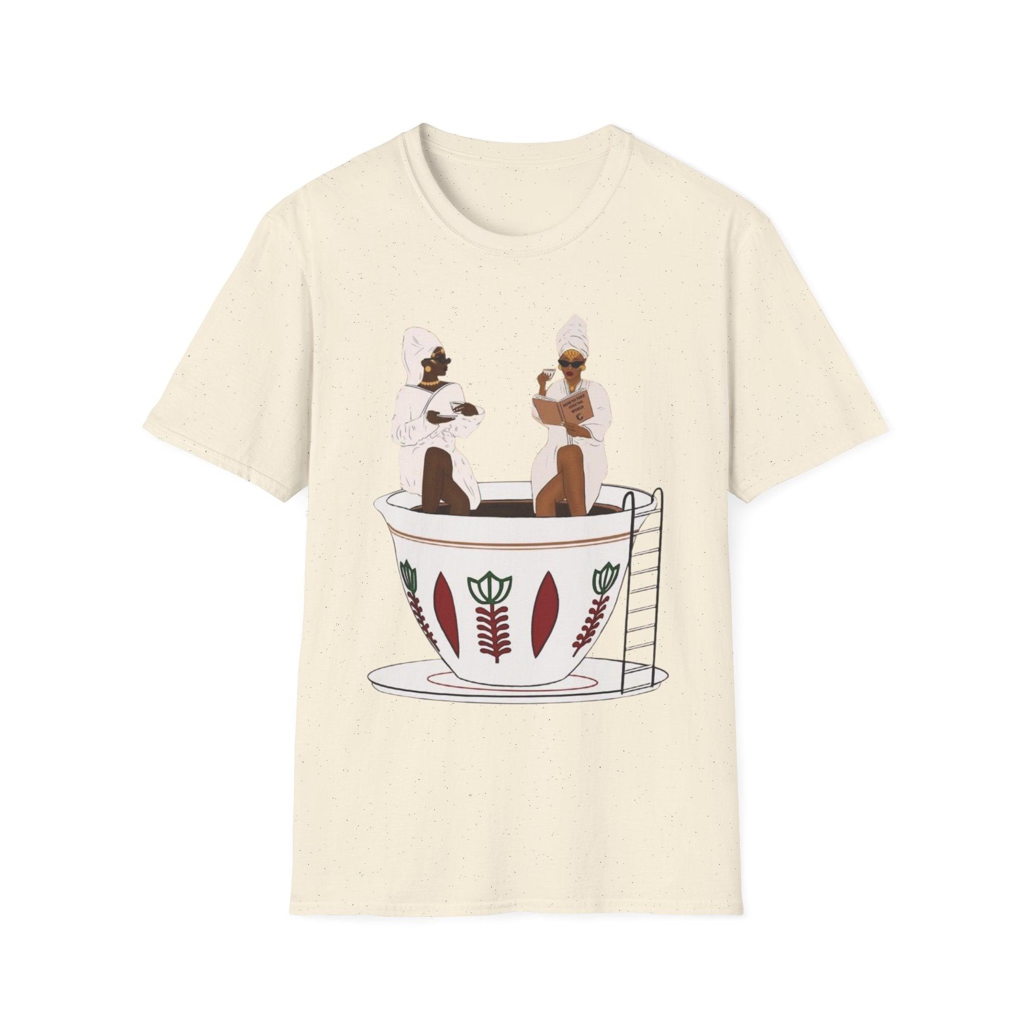 Women T-shirt| Ethiopian Best coffee bathtub