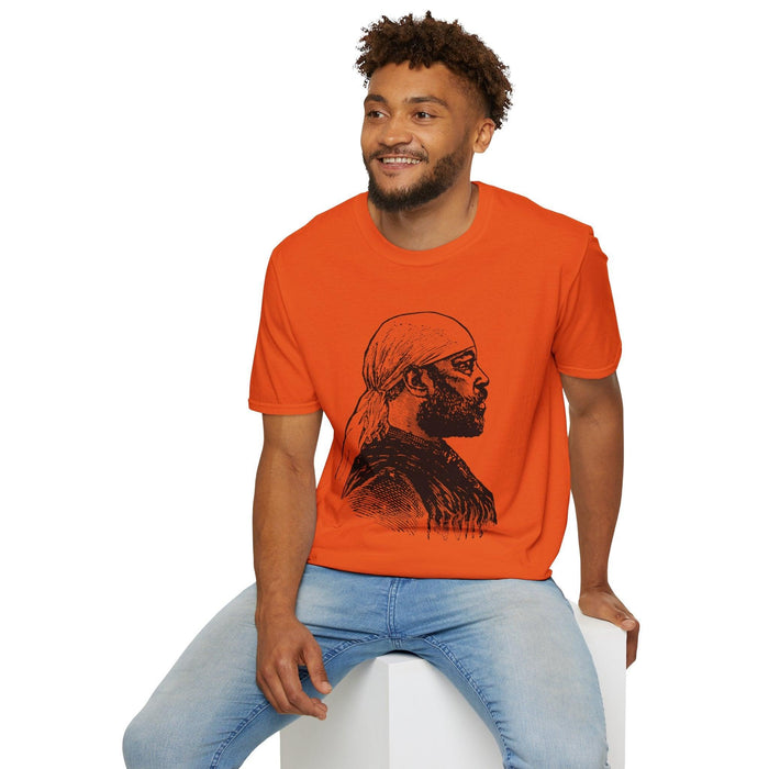 Unisex T-shirt| Ethiopian Heroic Emperor Menelik ||