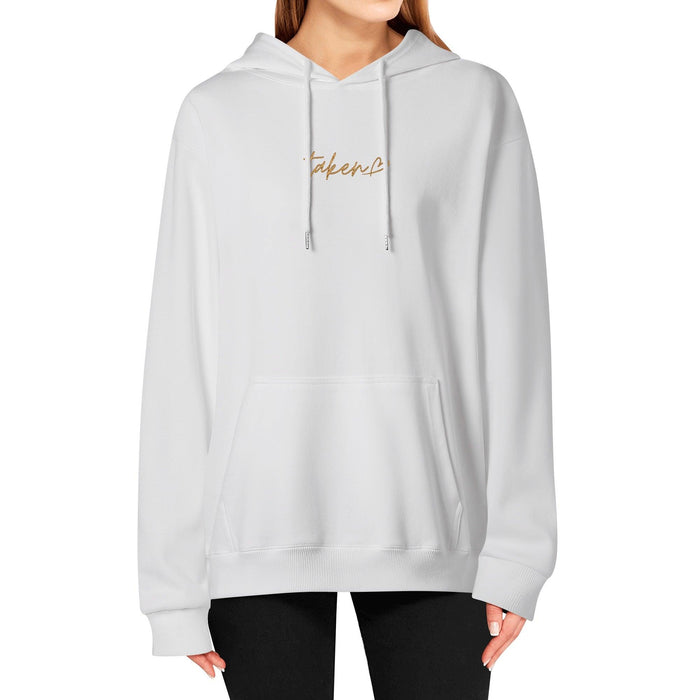 Unisex Embroidered Pullover Hoodie|Valentines Day Gift| Girlfriend | Wife |Husband| Boyfriend | Wedding