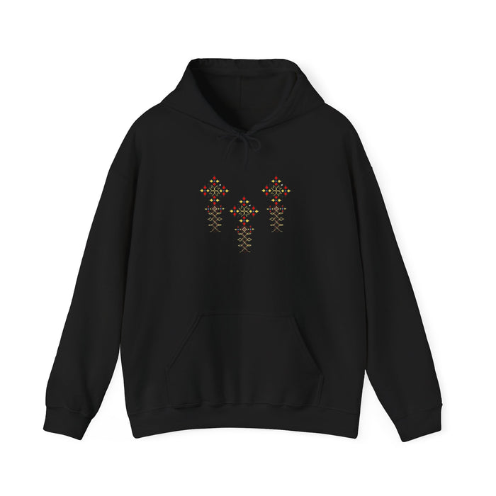 Ethiopian Tilf Design| Unisex Hooded Sweatshirt| Perfect Holiday gift |