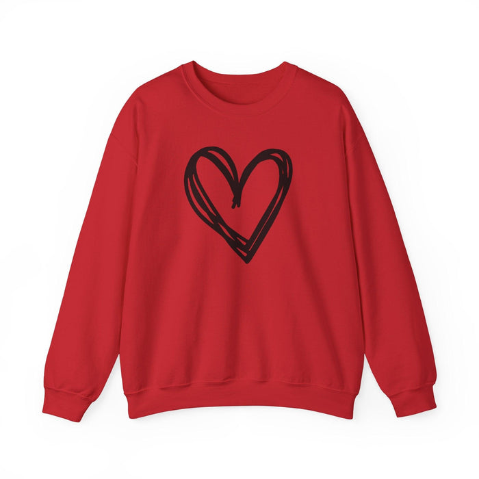 Valentines Day Gift| Heart Sweatshirts, Valentines Day Sweatshirt, Hand Drawn Heart Sweatshirt, Kindness Sweatshirt, Valentines Day Gift Sweatshirt, Gift For Her