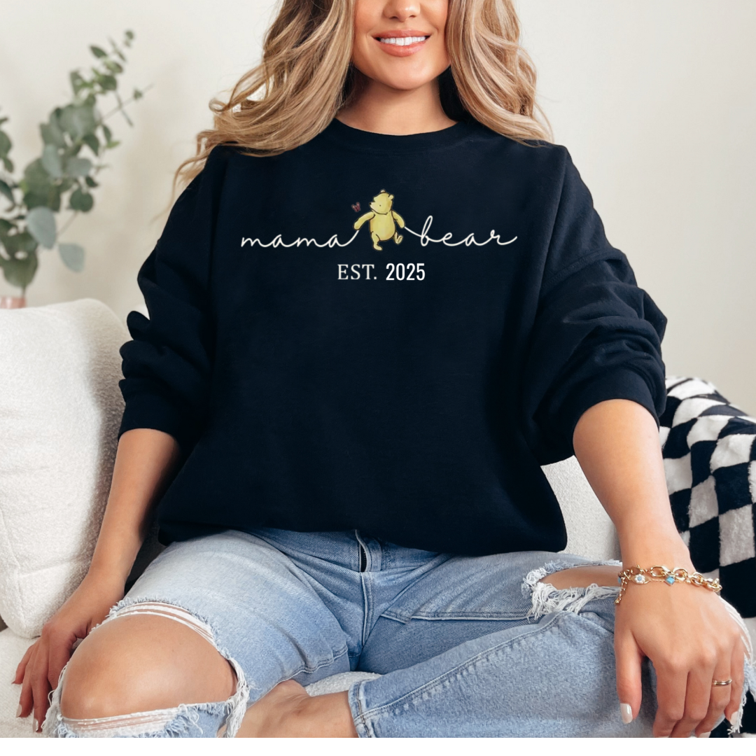 Motherhood Is The Greatest Thing - Family Personalized Custom Unisex Sweatshirt With Design On Sleeve - Gift For Mom