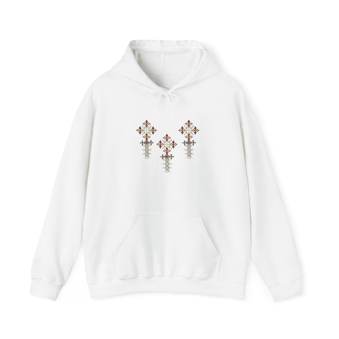 Ethiopian Tilf Design| Unisex Hooded Sweatshirt| Perfect Holiday gift |