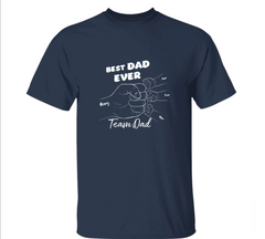 Personalized "Daddy's Team" T-Shirt | Add your Kids Name