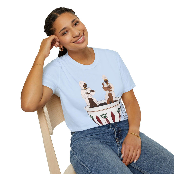 Women T-shirt| Ethiopian Best coffee bathtub