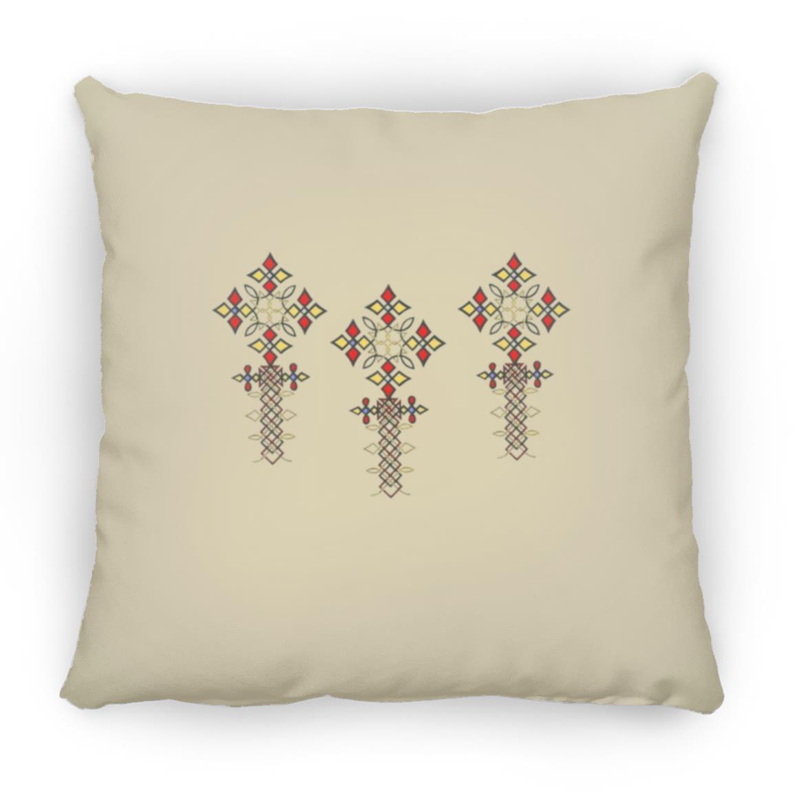 Ethiopian and Eritrean Cultural Tilf Print Living Room Decoration Throw Pillow