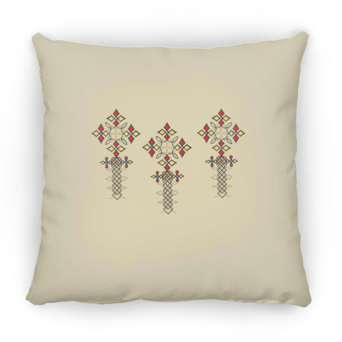 Ethiopian and Eritrean Cultural Tilf Print Living Room Decoration Throw Pillow