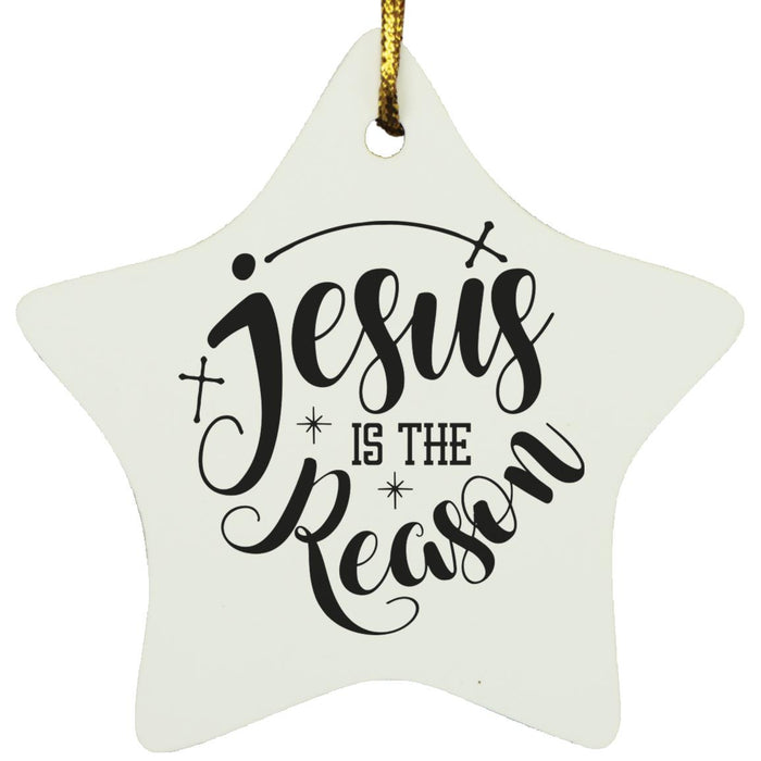 Jesus is the Reason Christmas Ornament – A Faithful Celebration