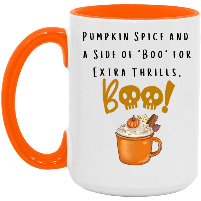 Halloween| Pumpkin Spice Cute Halloween Cups, Fall Mugs: