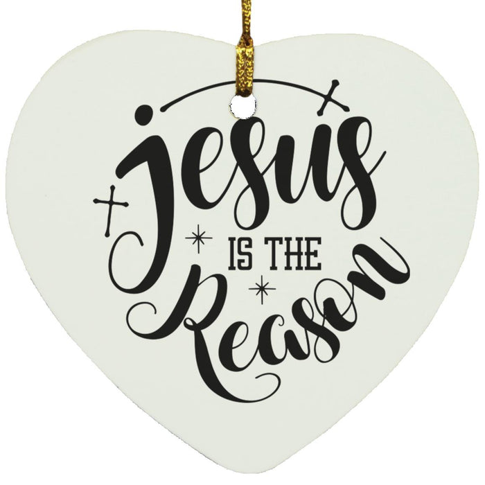 Jesus is the Reason Christmas Ornament – A Faithful Celebration