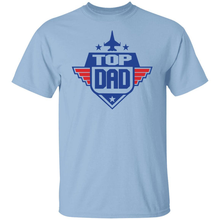 Top Dad" T-Shirt - Exclusive Top Gun Inspired Logo Print for Father's Day