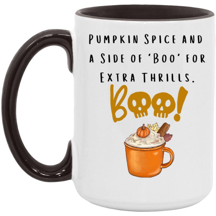 Halloween| Pumpkin Spice Cute Halloween Cups, Fall Mugs: