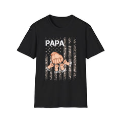 Grandpa Is Like Dad Without Rules - Family Personalized Custom Unisex T-shirt, Premium T-shirt For Dad, Grandpa