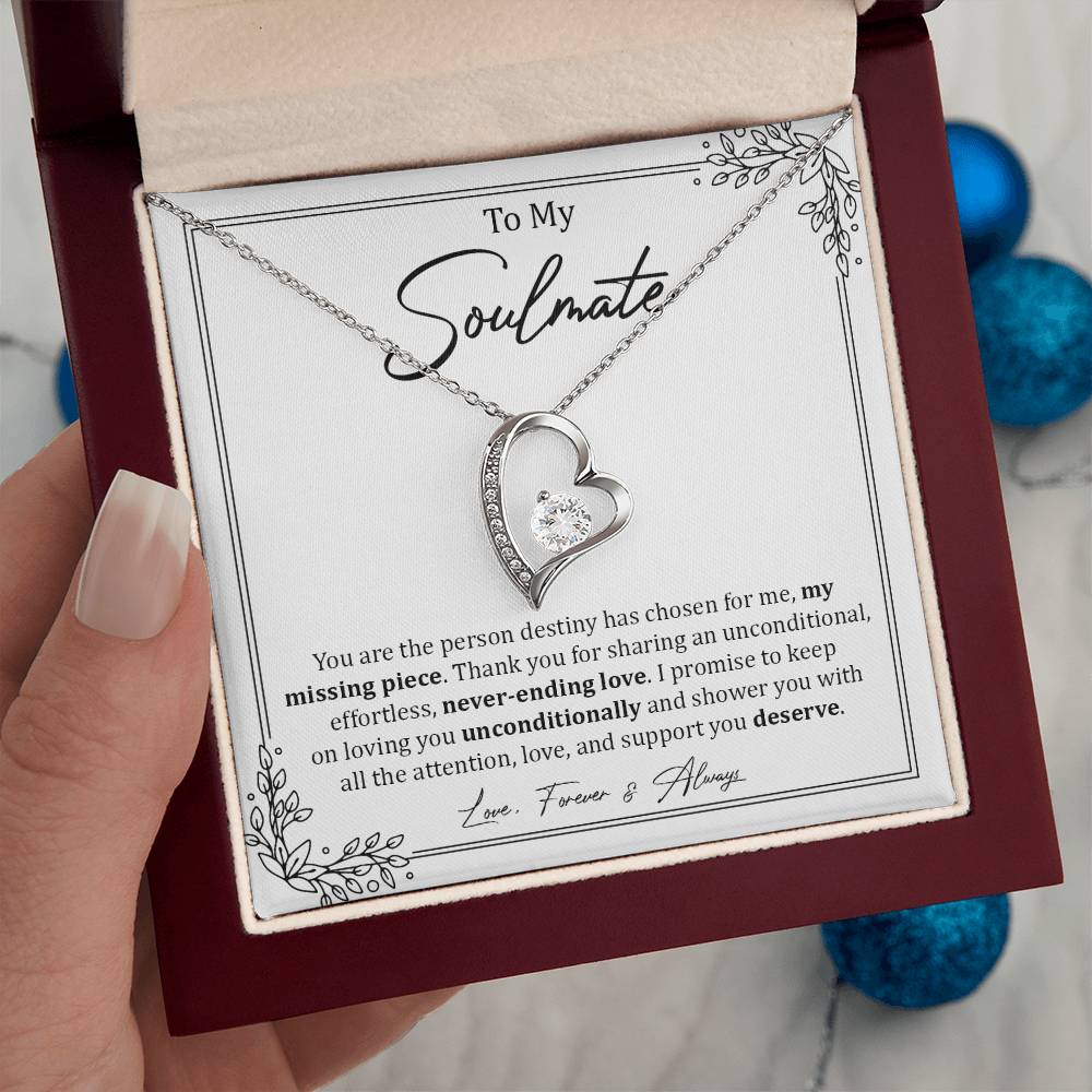 My Soulmate | You're the missing piece - Forever Love Necklace