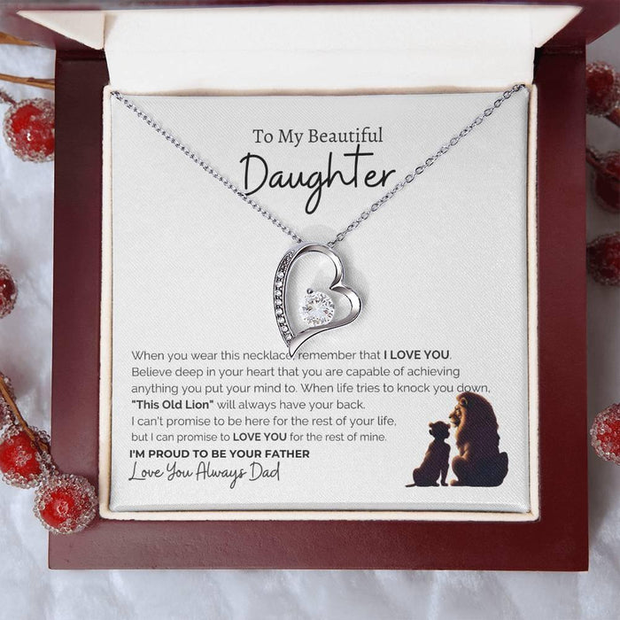 (Almost Sold Out) To My Daughter - This Old Lion Will Always Have Your Back