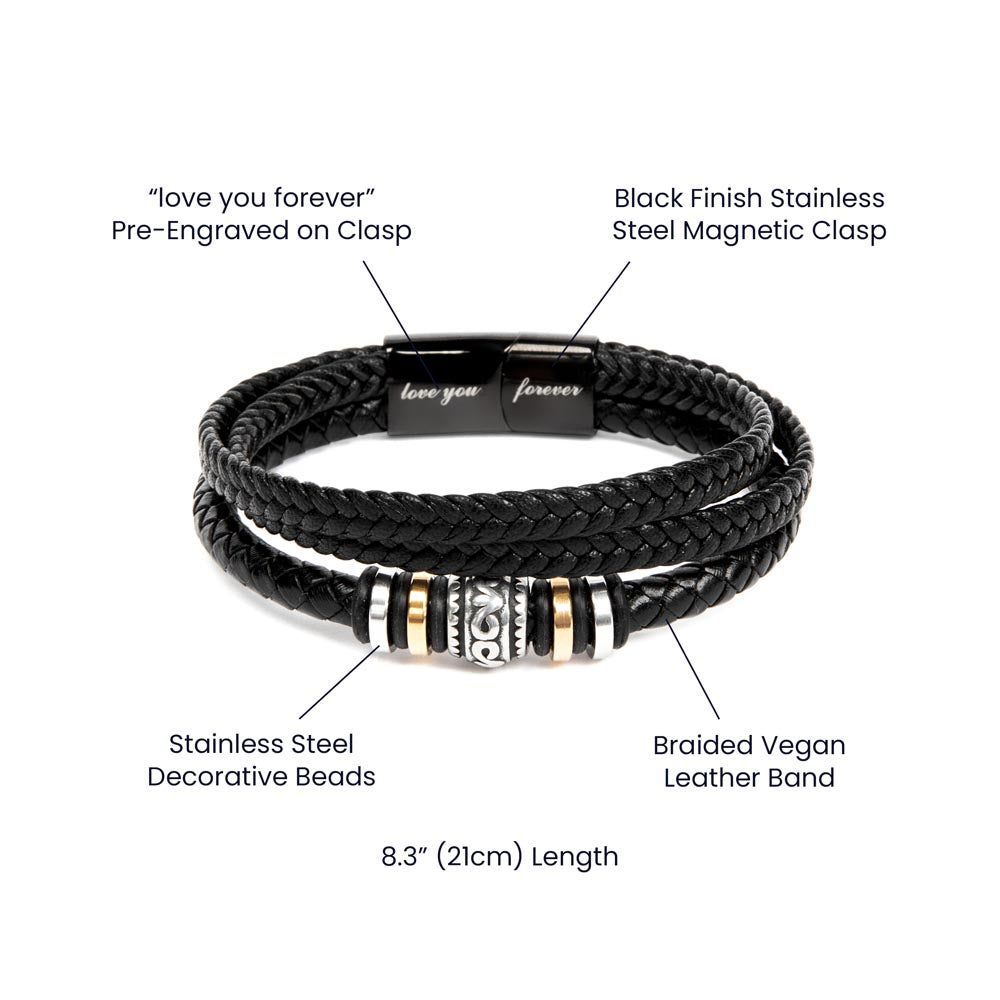 To My Son" Bracelet – Love You Forever
