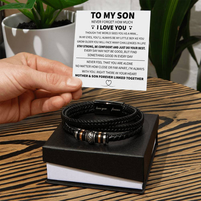 To My Son" Bracelet – Love You Forever