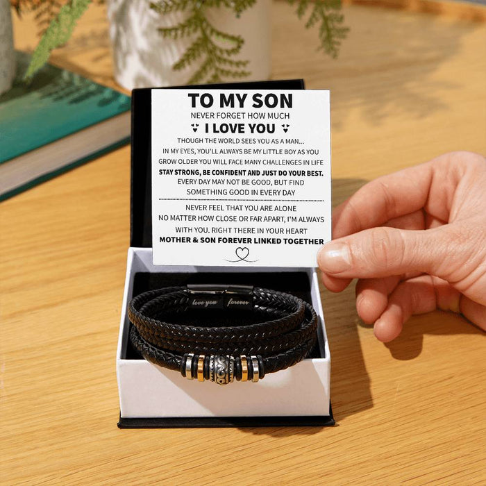 To My Son" Bracelet – Love You Forever