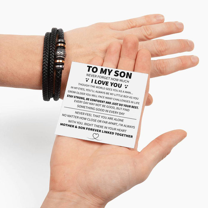 To My Son" Bracelet – Love You Forever