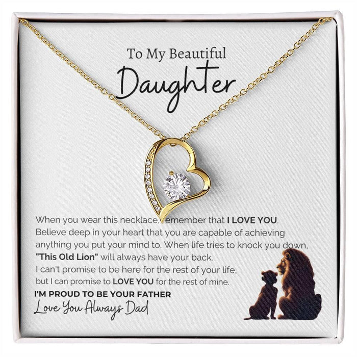 (Almost Sold Out) To My Daughter - This Old Lion Will Always Have Your Back