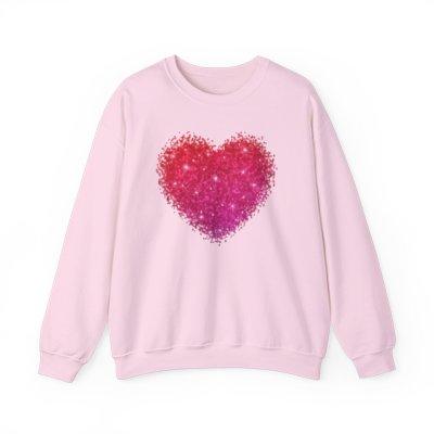 Valentines Day Gift| Pink Heart Sweatshirts, Kindness Sweatshirt, Valentines Day Sweatshirt, Gift For Her