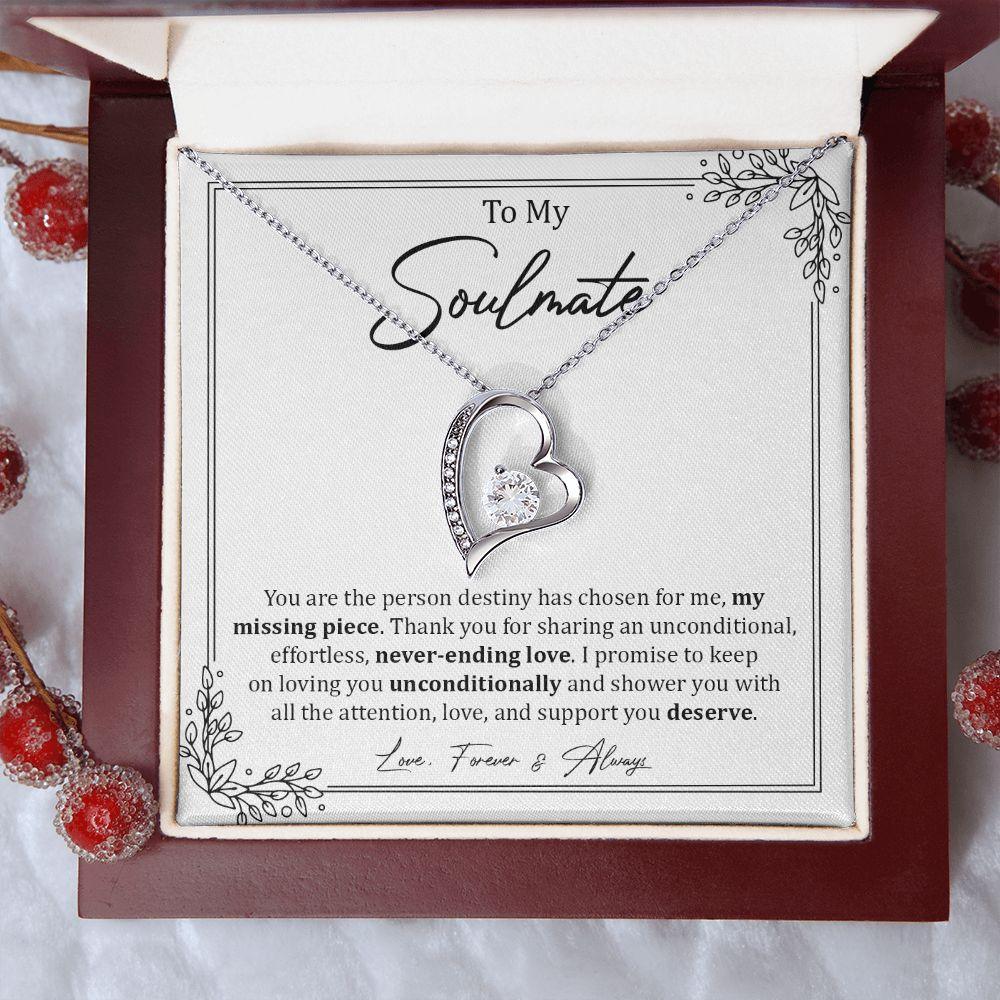 My Soulmate | You're the missing piece - Forever Love Necklace