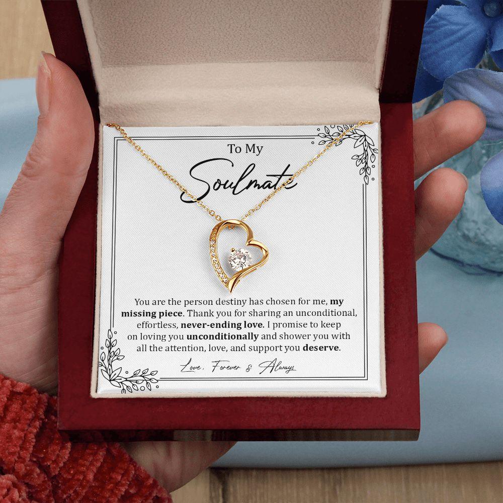 My Soulmate | You're the missing piece - Forever Love Necklace