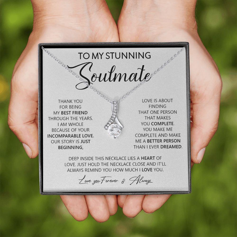 My Stunning Soulmate | Proud to be yours - Alluring Beauty necklace