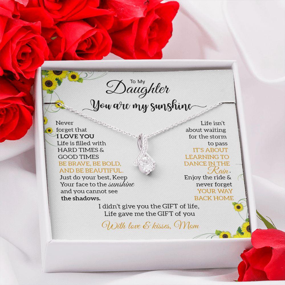 My Daughter | You are my sunshine - Alluring Beauty necklace