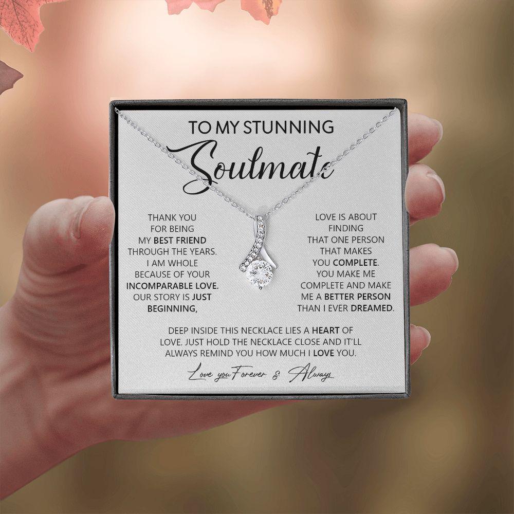 My Stunning Soulmate | Proud to be yours - Alluring Beauty necklace