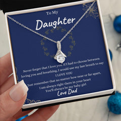 My Daughter | Follow your heart - Alluring Beauty necklace - From Dad
