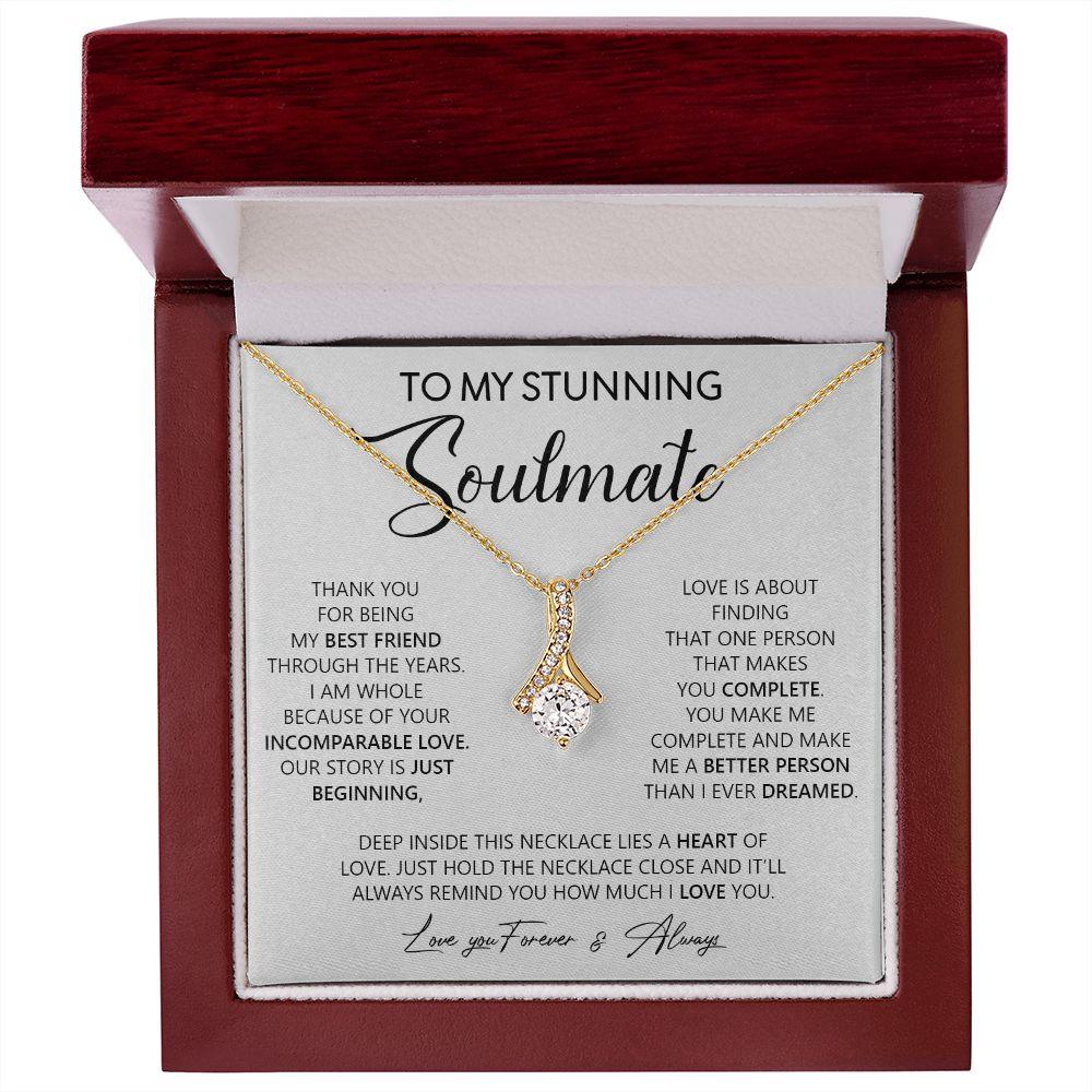 My Stunning Soulmate | Proud to be yours - Alluring Beauty necklace