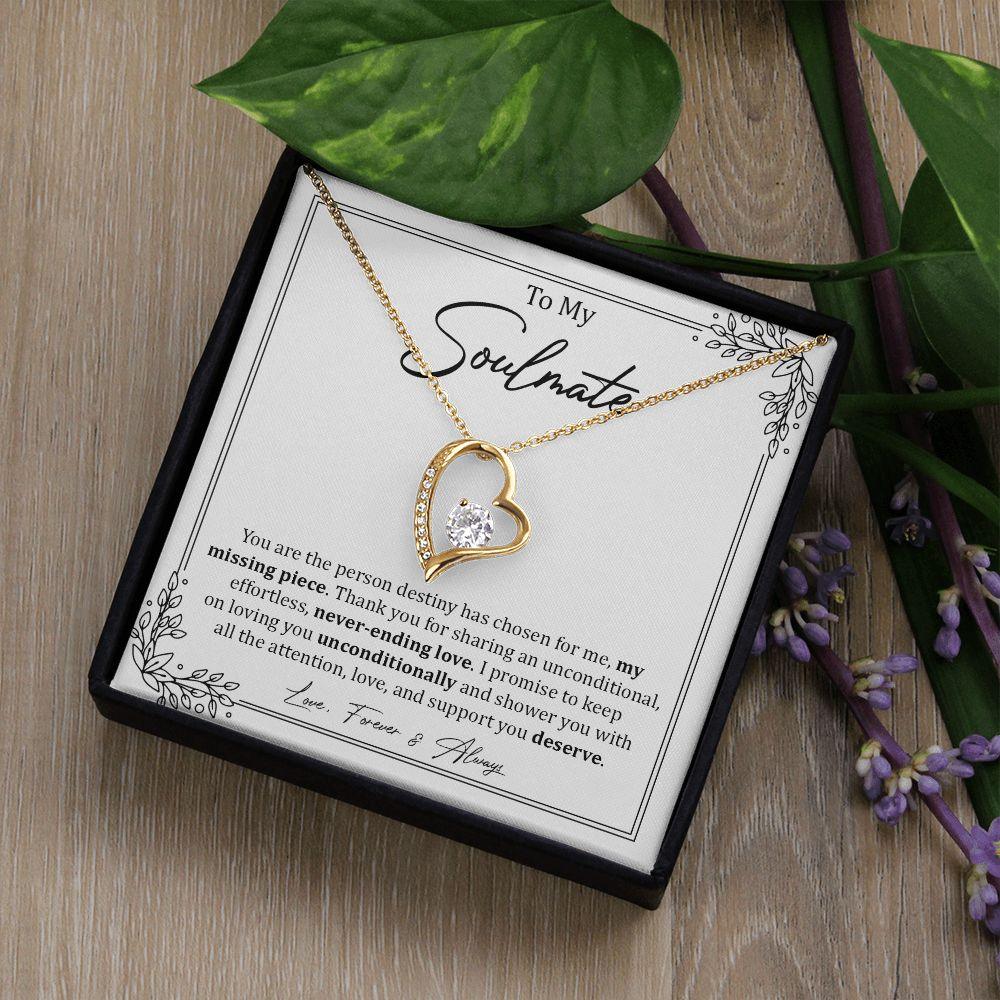 My Soulmate | You're the missing piece - Forever Love Necklace
